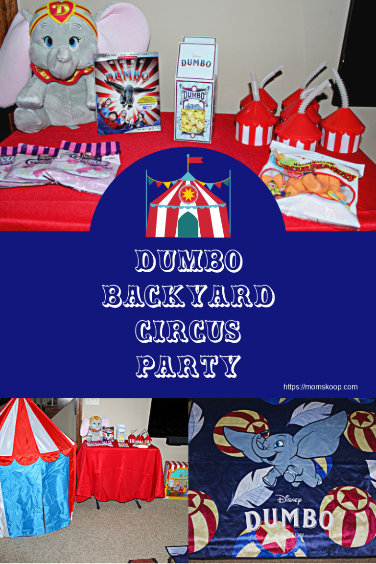 HOST A DUMBO BACKYARD CIRCUS PARTY TO CELEBRATE THE RELEASE ON DVD!