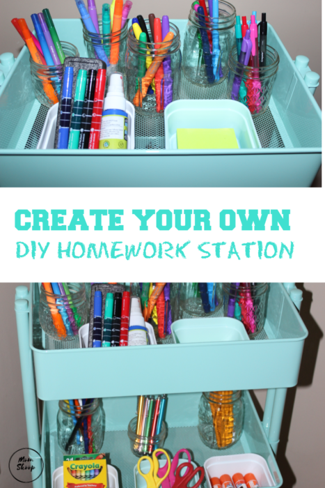 DIY Homework Station