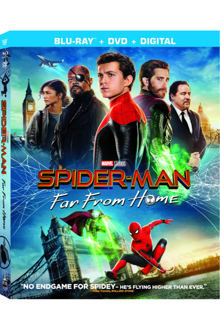 SPIDER-MAN FAR FROM HOME DVD & DIY MYSTERIO CUPCAKE + GIVEAWAY