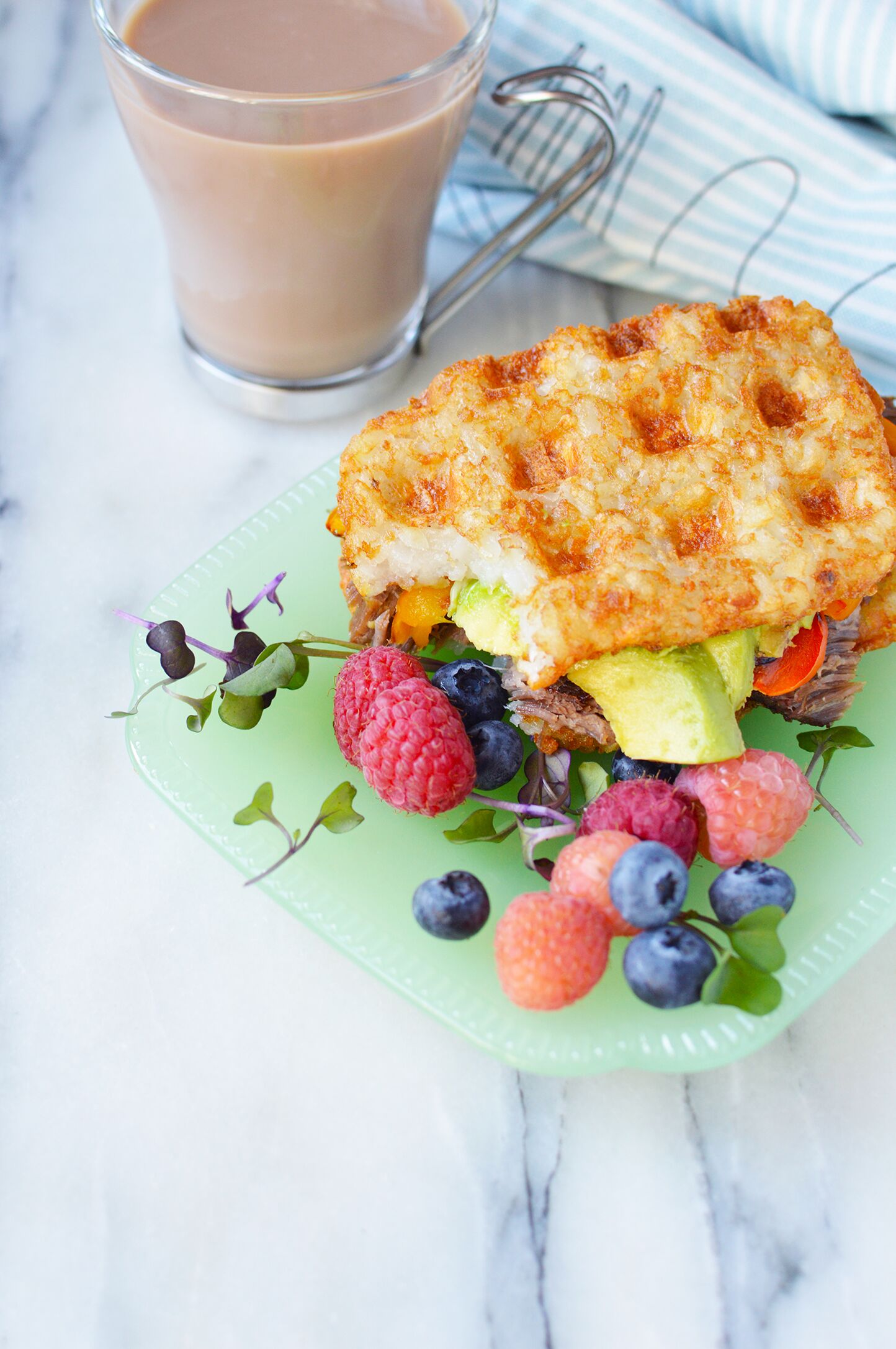 Leftover Corned Beef Breakfast Sandwich MomSkoop