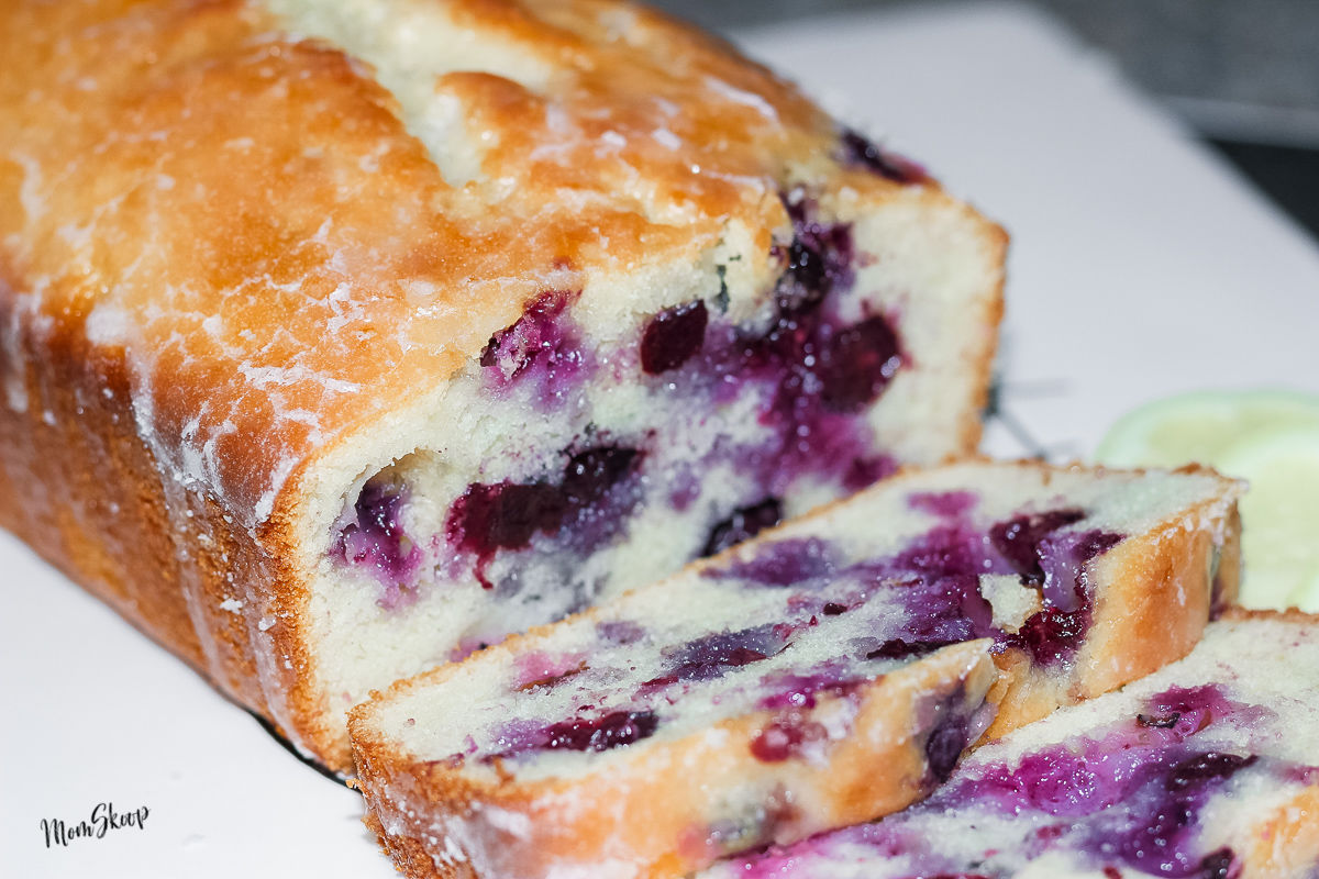 How To Make This No Yeast Lemon Blueberry Bread Recipe
