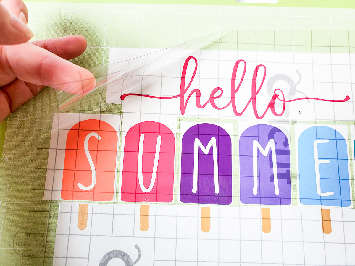 Download How To Make A Hello Summer Popsicle Plaque With Your Cricut