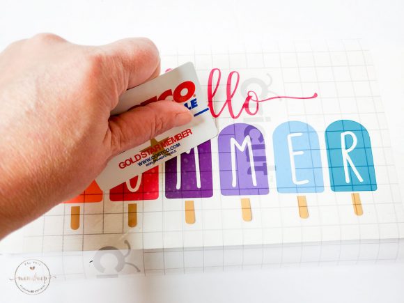 How To Make A Hello Summer Popsicle Plaque With Your Cricut