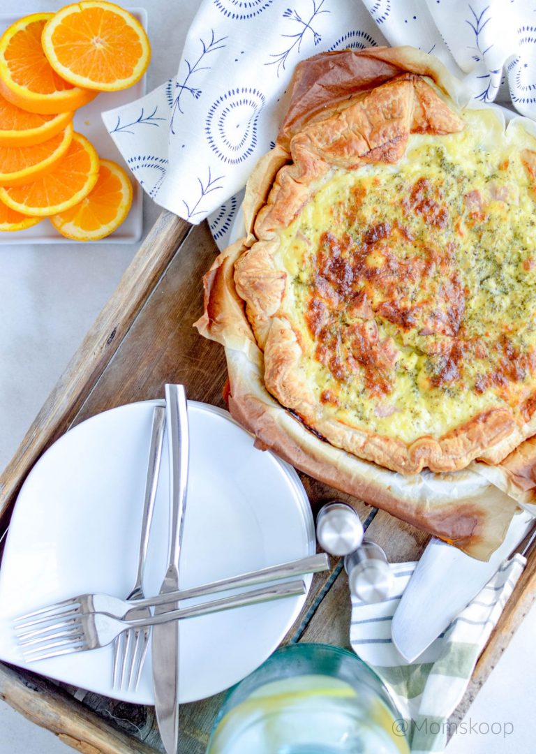 Quick and Easy to Make Puff Pastry Quiche MomSkoop