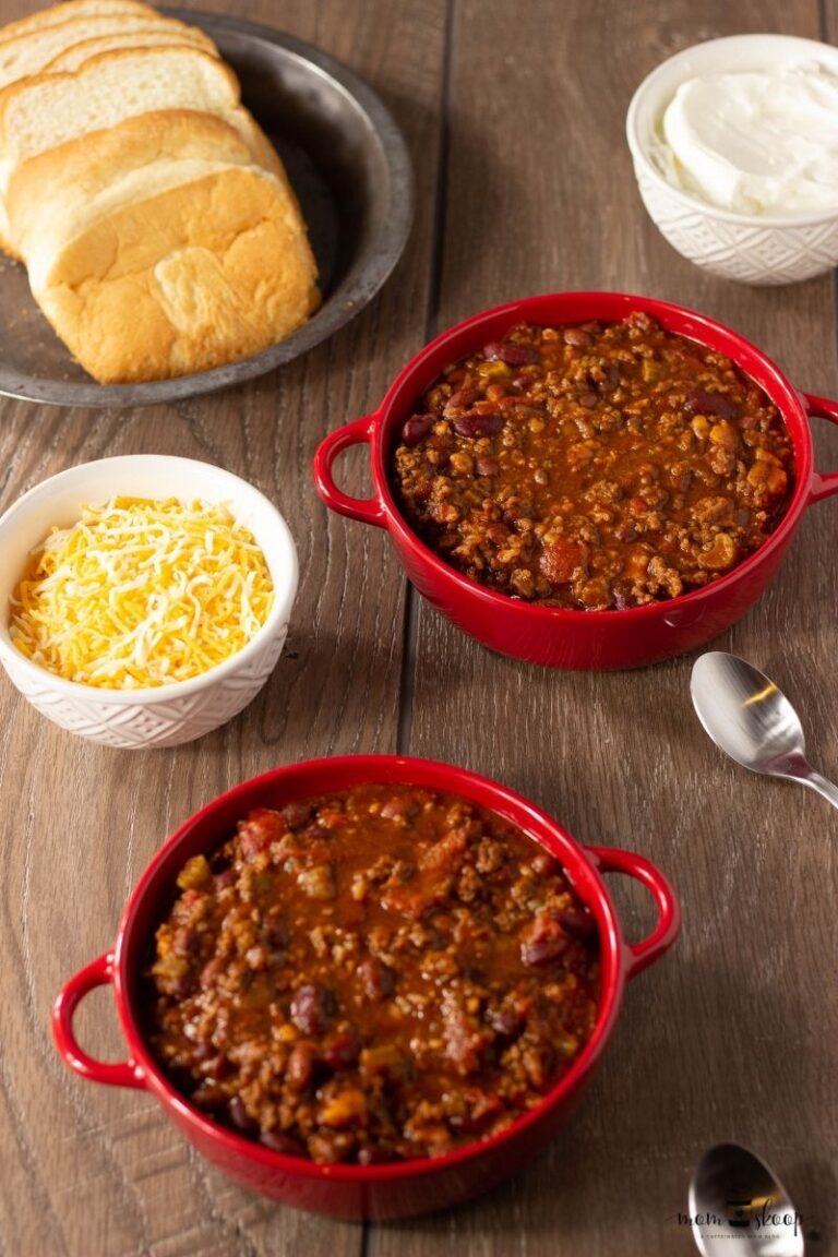 The BEST Bacon Beef and Beer Chili!!