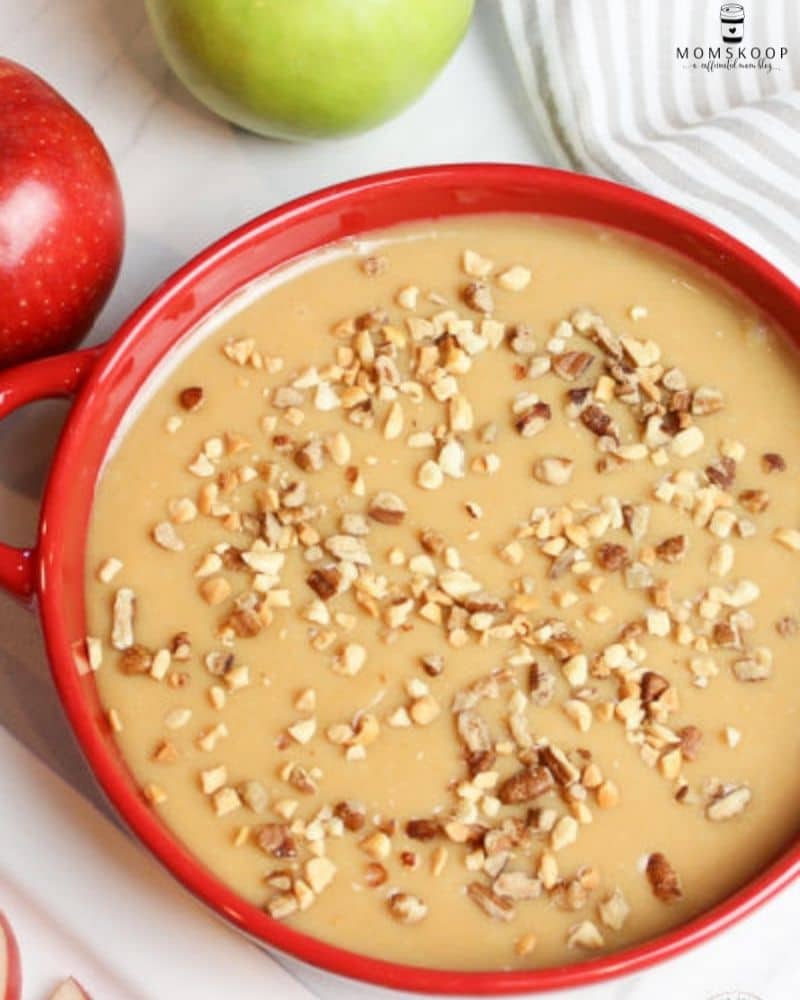 Caramel dip for apples