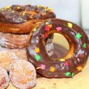 Donuts made from canned biscuits
