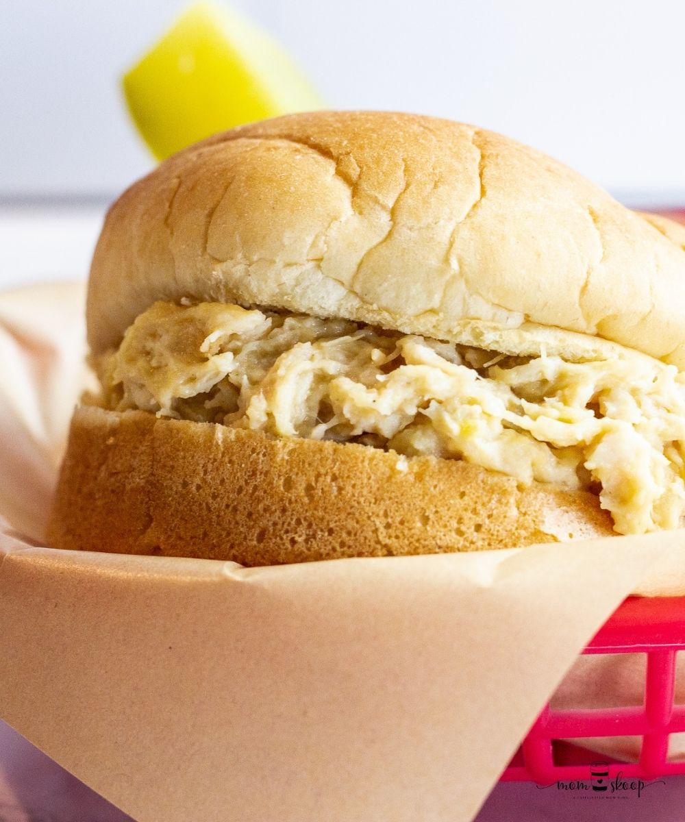 The Traditional Ohio Hot Shredded Chicken Sandwich