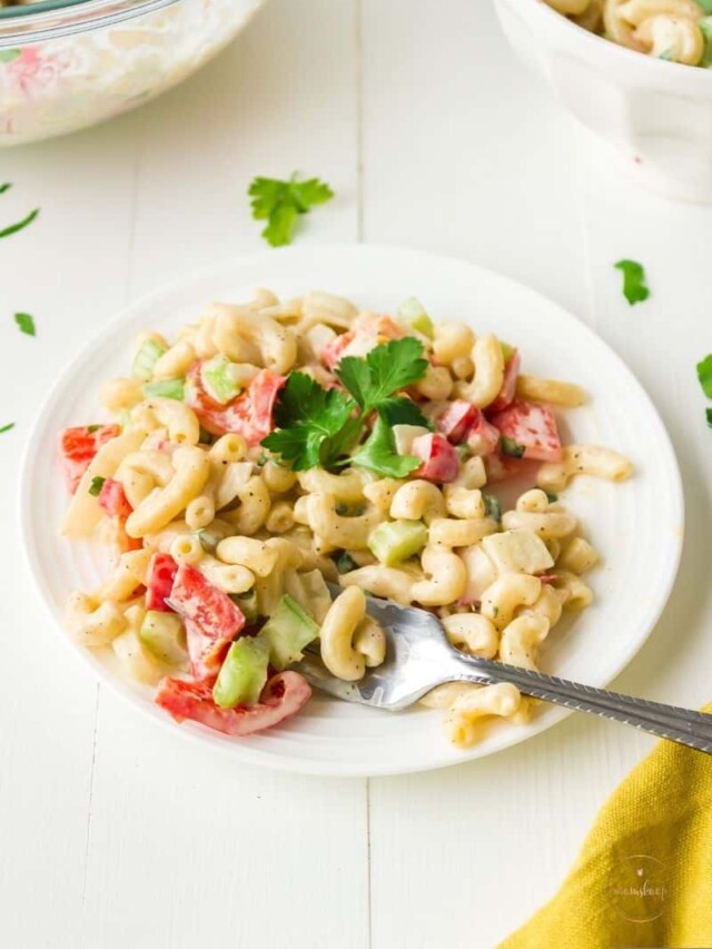 How to Make OldFashioned Macaroni Salad MomSkoop