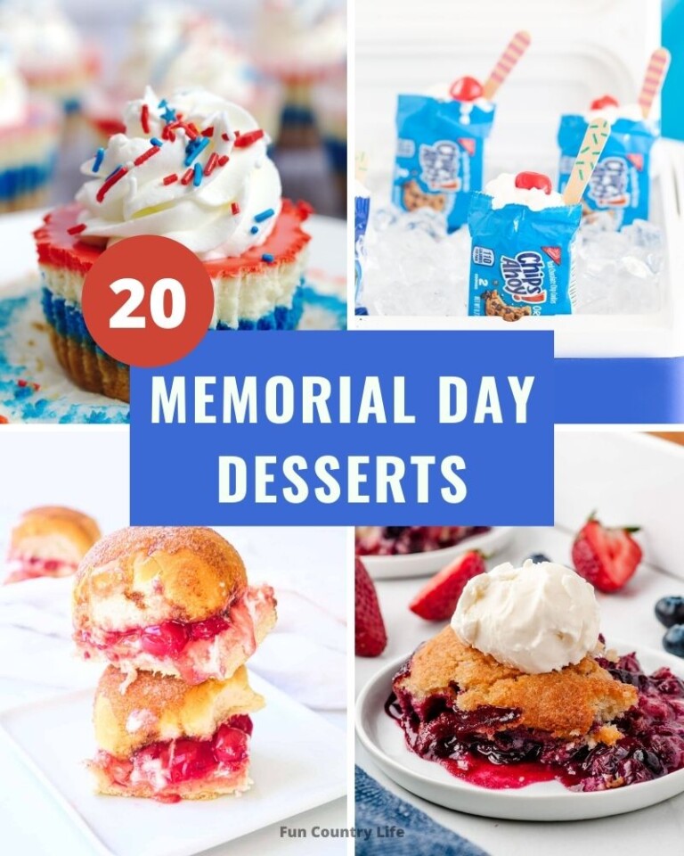 Easy Memorial Day Desserts