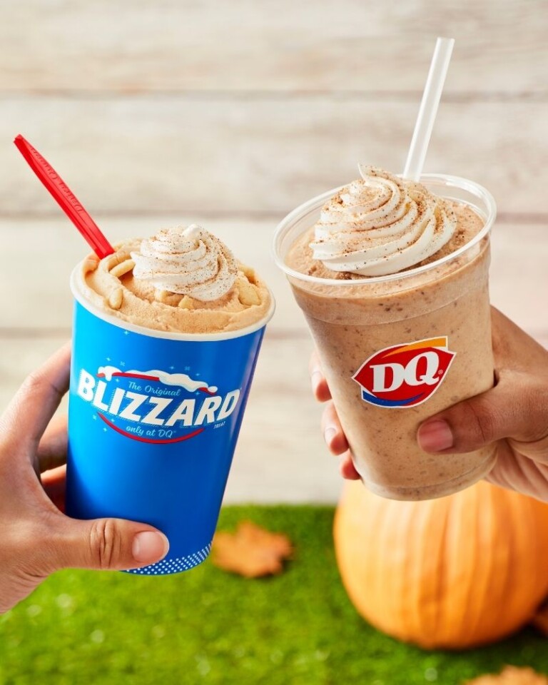 Dairy Queen’s Pumpkin Pie Blizzard and Cookie Butter Shake ARE BACK!