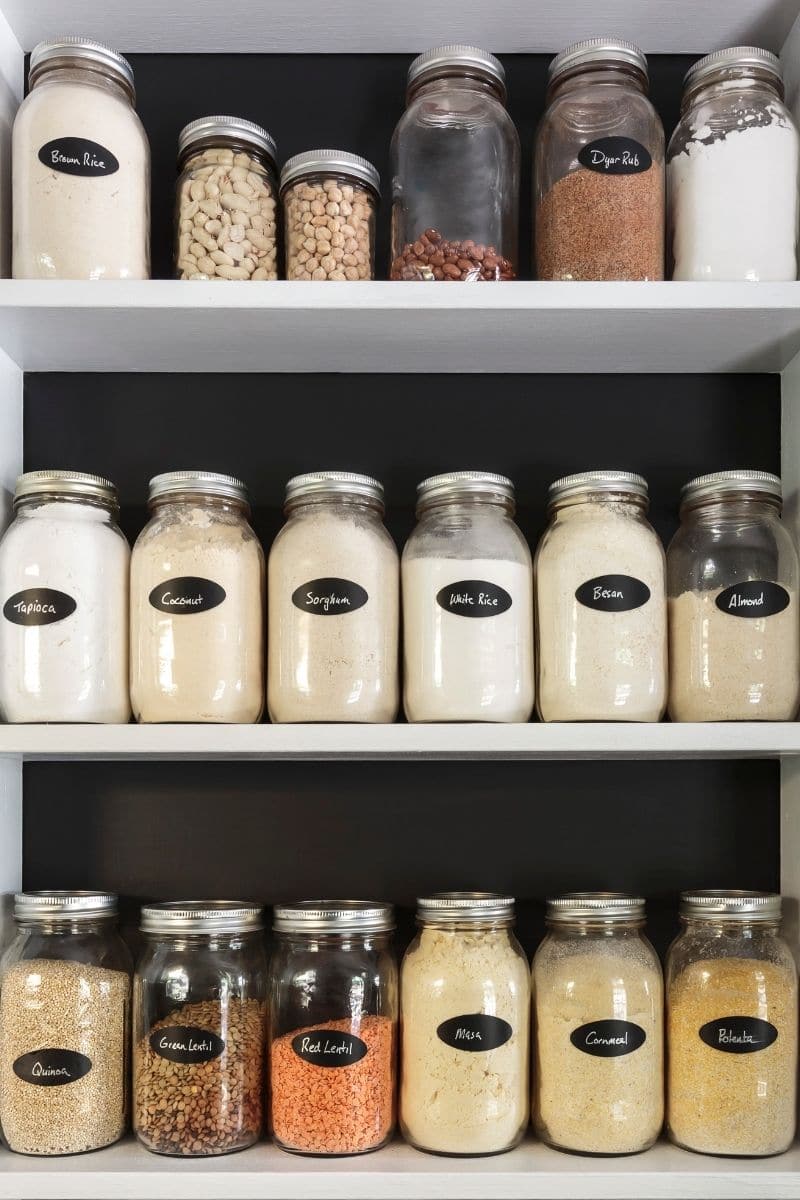 Organizing a pantry