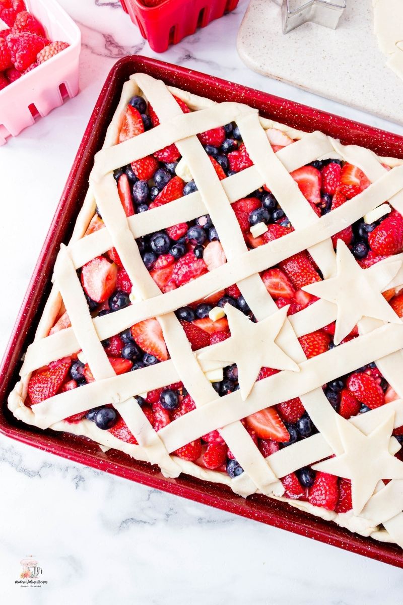 Rectangle Rustic Pie Rustic Slab Pie - MomSkoop