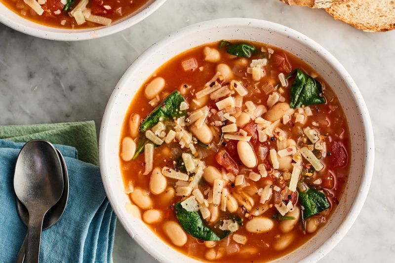 Add Eggs or Beans to Soups