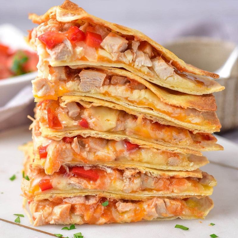 Air Fryer Quesadillas
