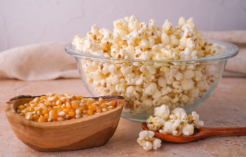 Air-Popped Popcorn