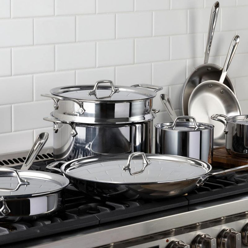 All-Clad D3 Stainless Steel Professional Set