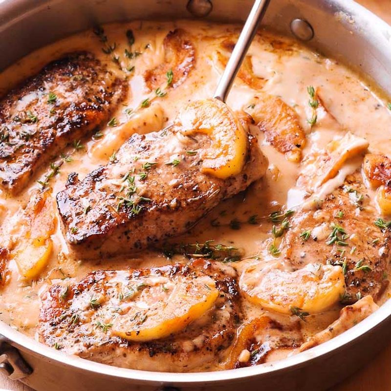 Apple Cider Pork Chops