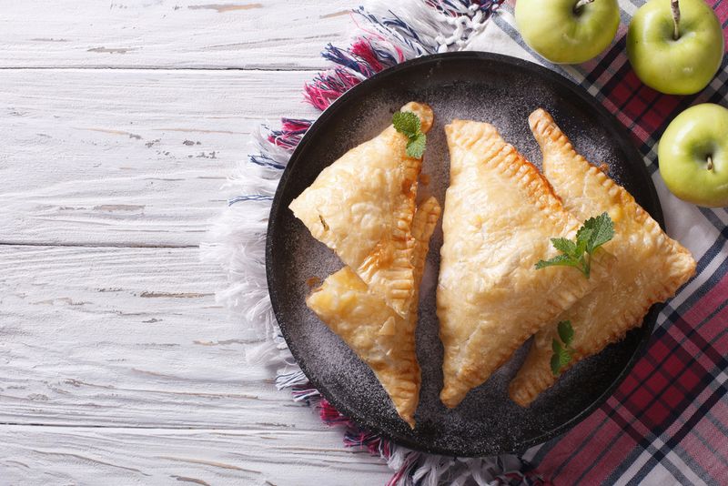 Apple Pie Turnovers with Flaky Crust