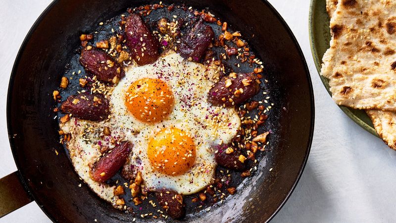 Aromatic Cinnamon-Spiced Baked Eggs