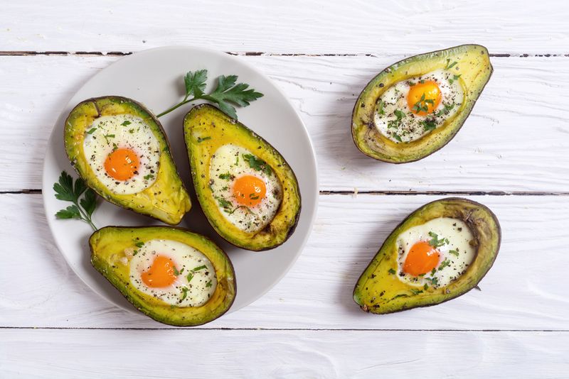 Avocado Egg Boats