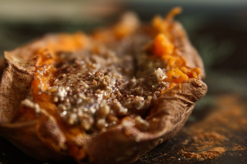 Baked Sweet Potatoes with Cinnamon Butter: Sweet Meets Savory