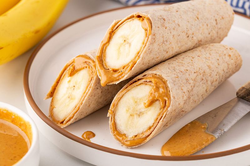 Banana & Nut Butter Wrap