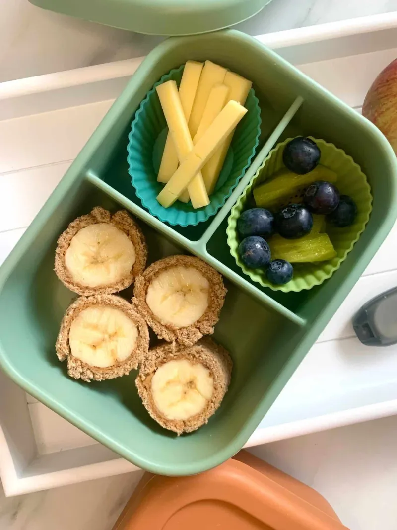 Banana & Peanut Butter Roll-Ups