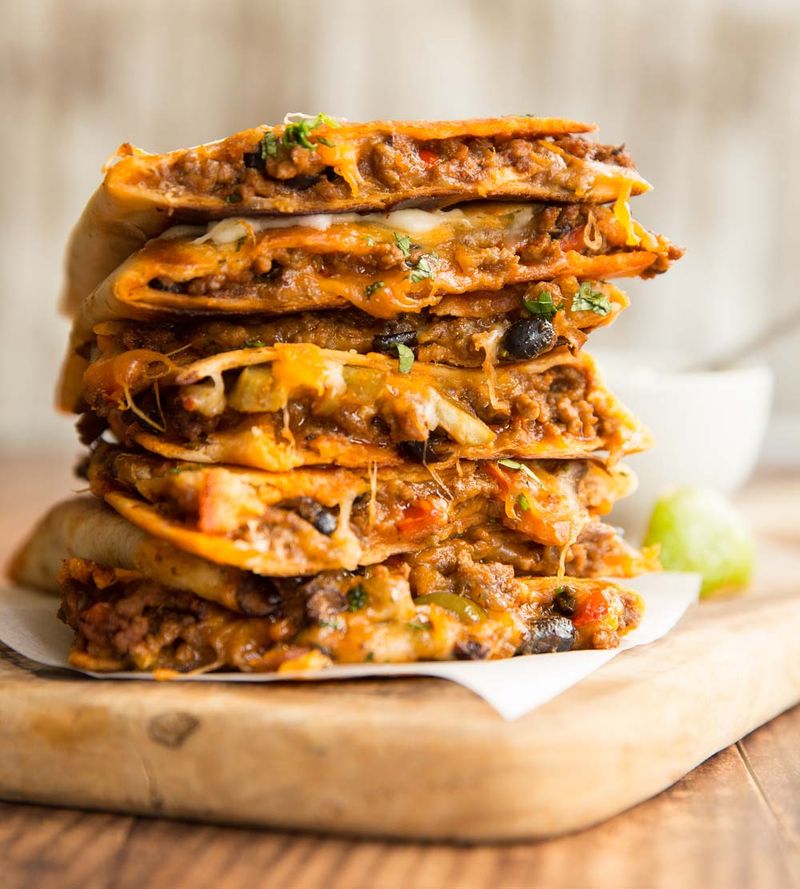 Beef Quesadillas