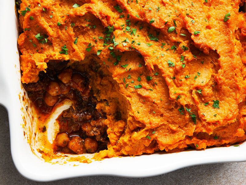 Beef & Sweet Potato Shepherd's Pie