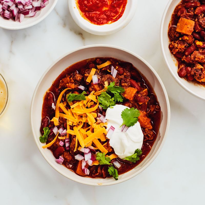 Beef and Sweet Potato Chili