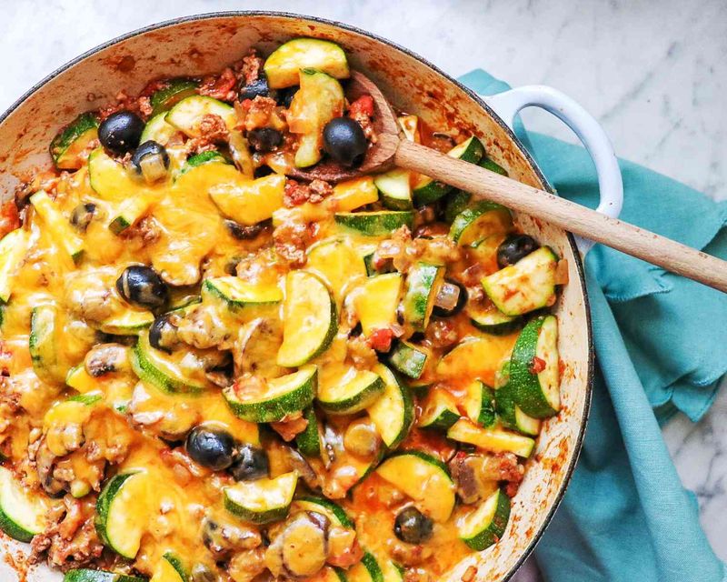 Beef and Zucchini Skillet