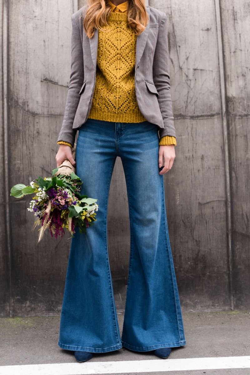 Bell-Bottom Jeans