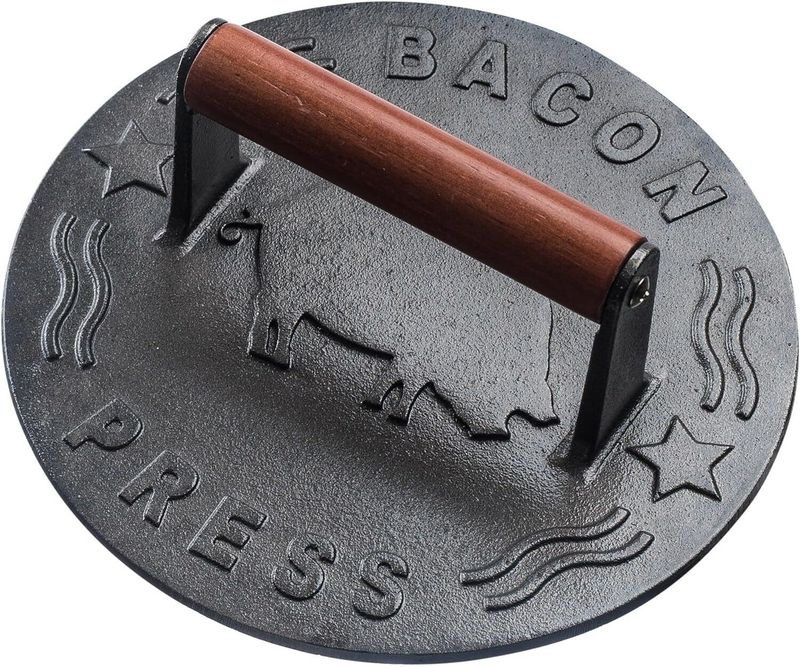 Bellemain Cast Iron Grill Press - Traditional Excellence