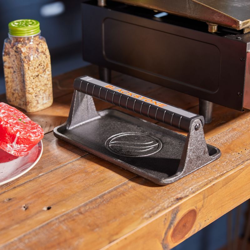 Blackstone Culinary Cast Iron Grill Press - Griddle Specialist