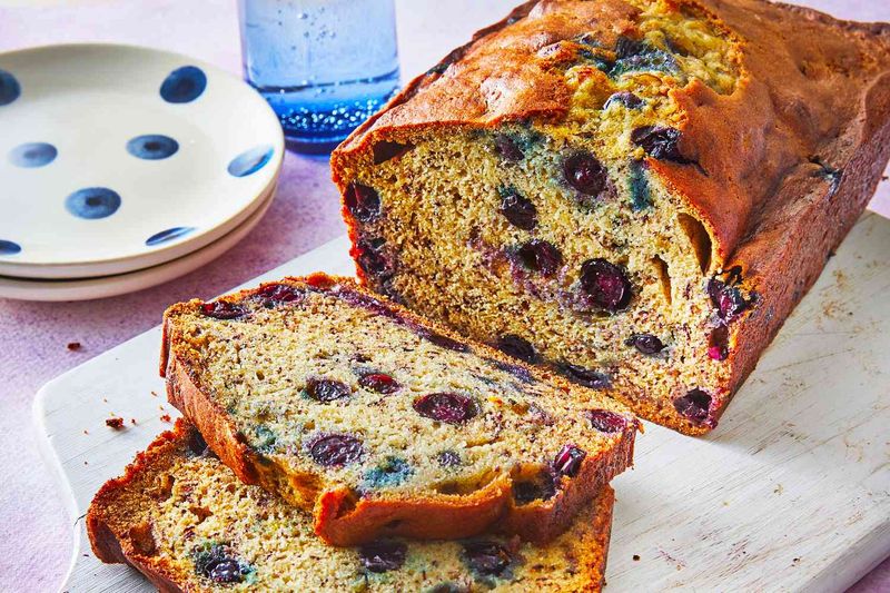 Blueberry Banana Bread
