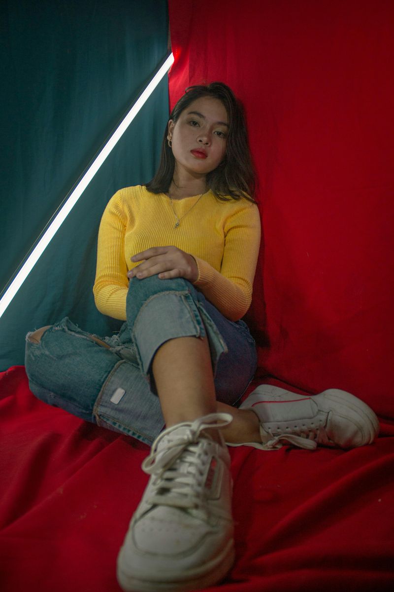 Bright-Colored Sweater