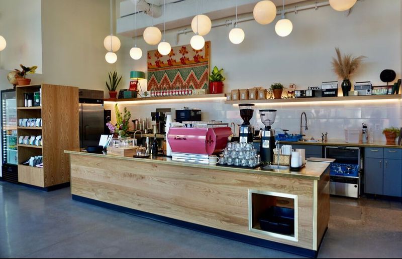 Broadcast Coffee: Central District's Radio-Themed Retreat