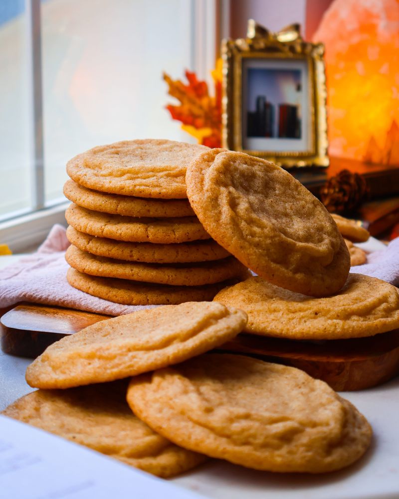 Brown Butter Chai Snickerdoodles