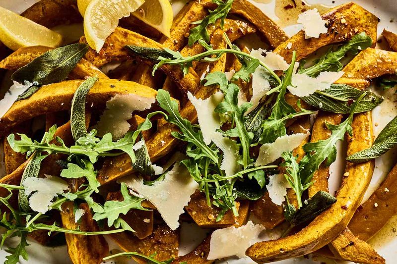Brown Butter Parmesan Squash