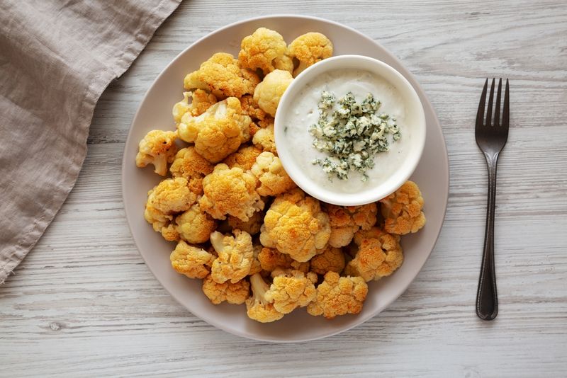 Buffalo Cauliflower Bites
