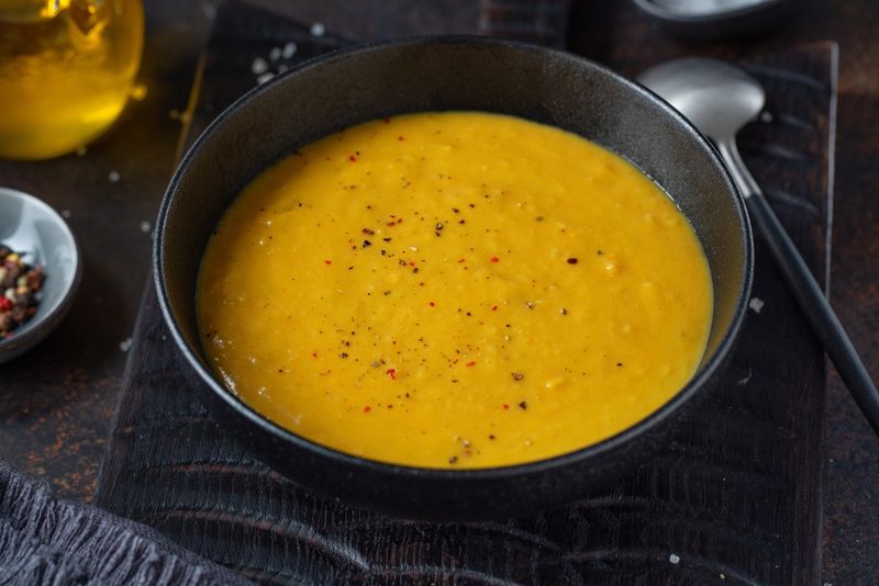 Butternut Squash and Lentil Curry