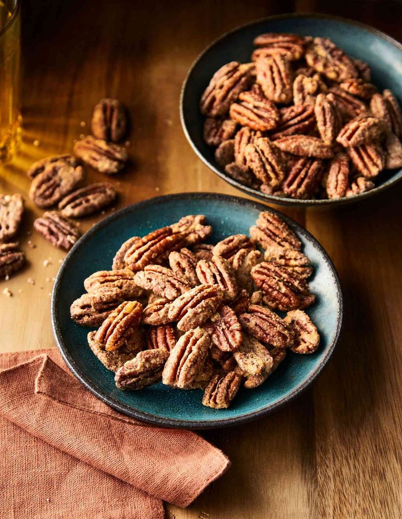 Candied Pumpkin Spice Pecans