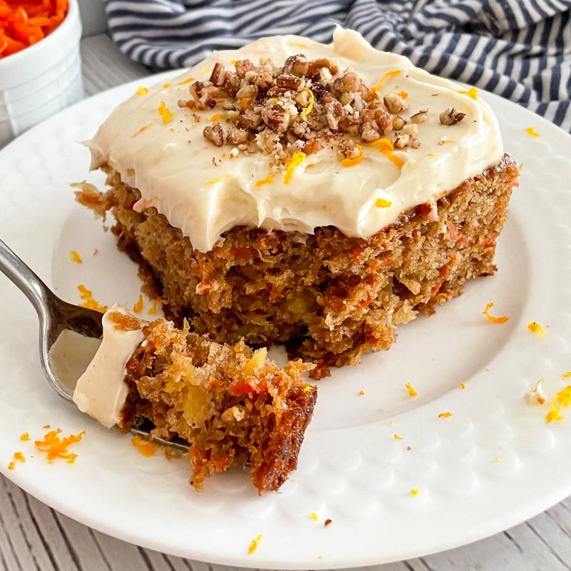 Carrot Cake with Cream Cheese Frosting