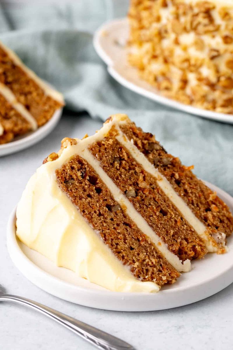 Carrot Cake with Cream Cheese Frosting