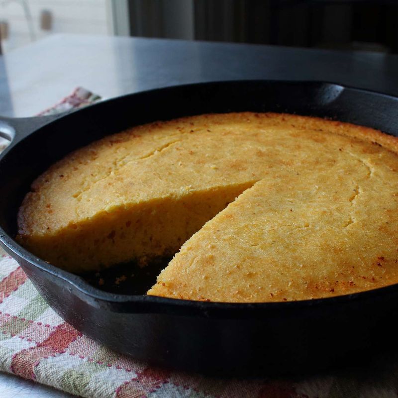 Cast Iron Cornbread: Tennessee's Daily Bread