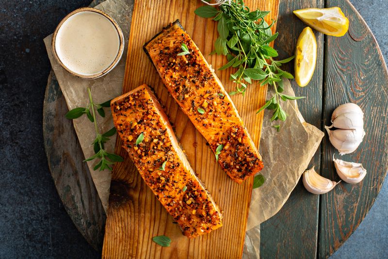 Cedar-Planked Wild Sockeye Salmon