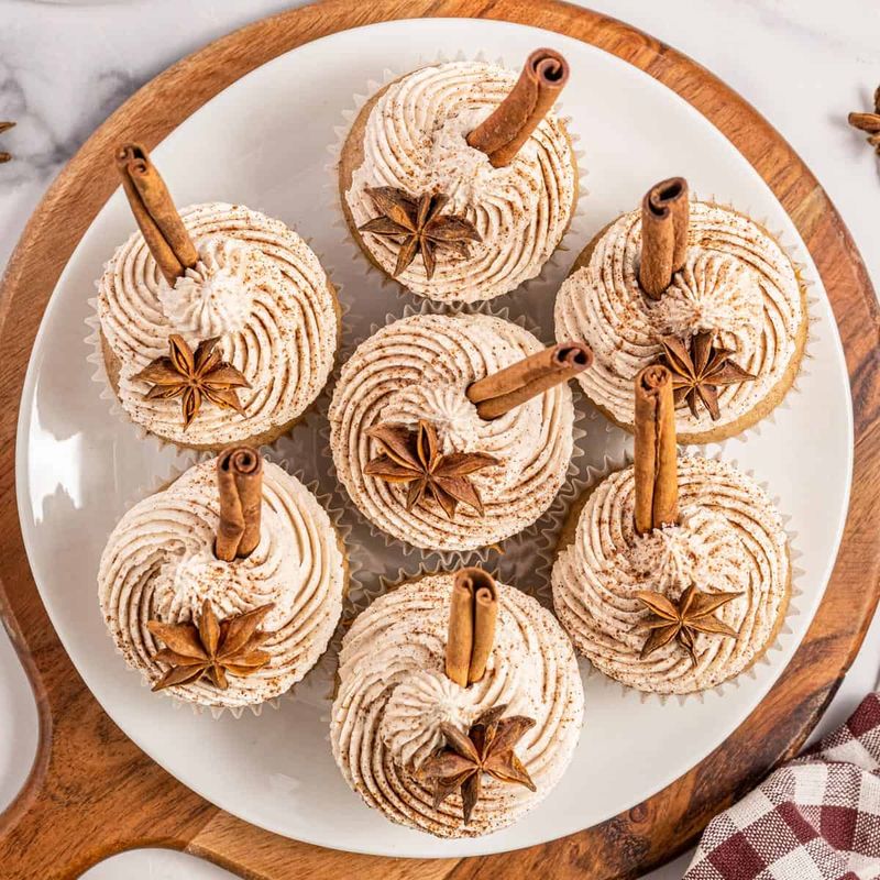 Chai-Spiced Cupcakes