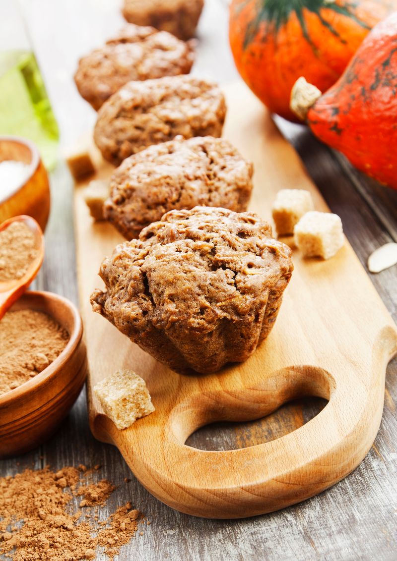 Chai-Spiced Pumpkin Muffins