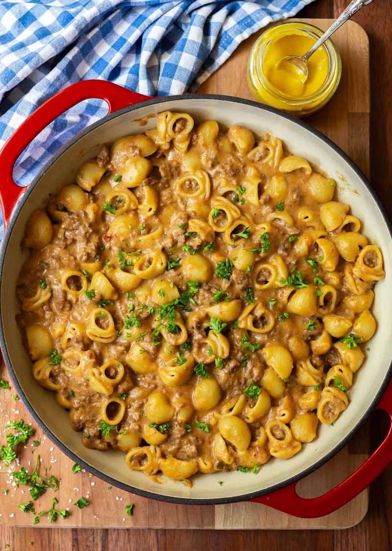 Cheeseburger Skillet